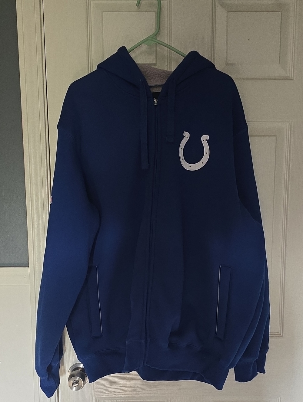 Indianapolis Colts Navy Blue Team Apparel Hoodie XXL Mens
